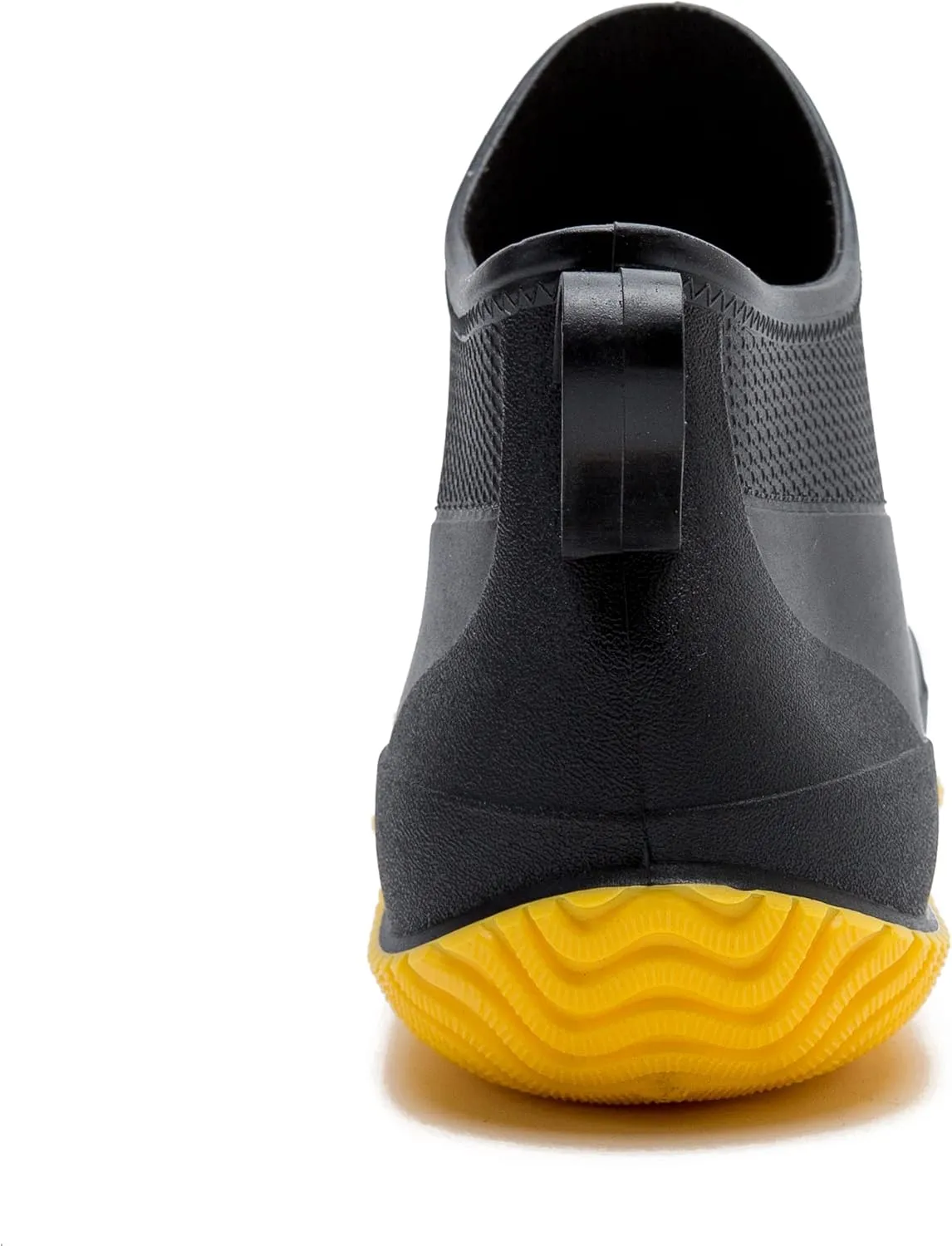 fereshte Men's Ankle Rain Boots Waterproof PVC Short Garden Boots