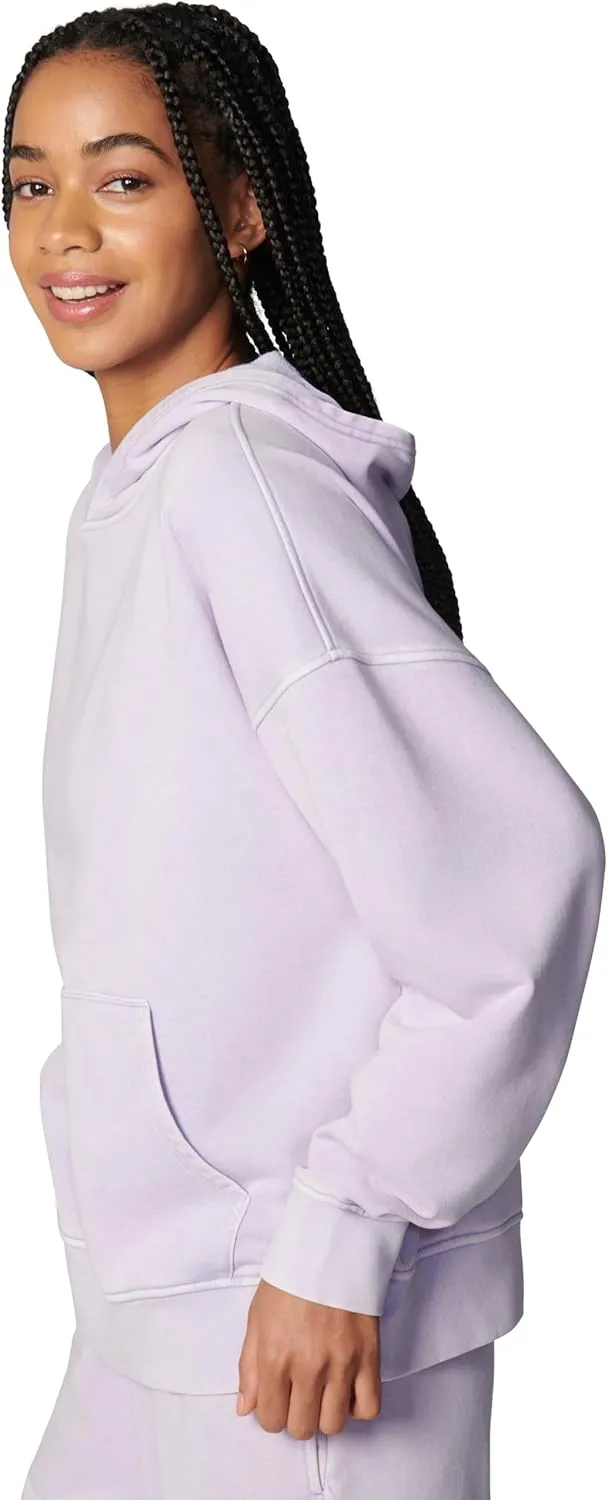 florence by mills Women's Cozy Crush Mineral Wash Oversized Hoodie