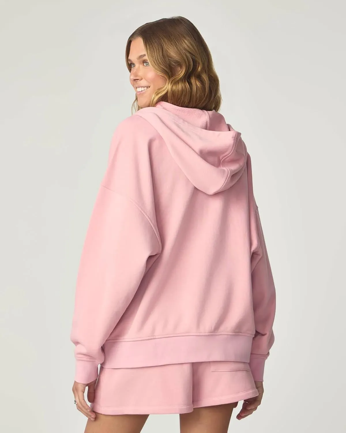 florence by mills Women's Cozy Crush Oversized Zip Hoodie