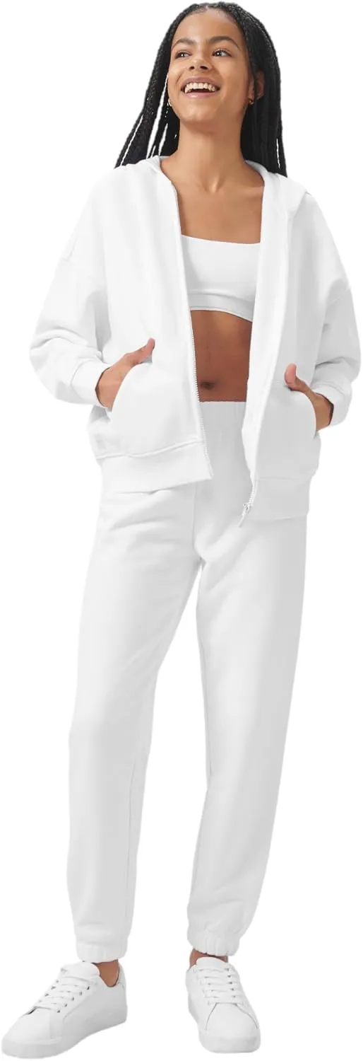 florence by mills Women's Cozy Crush Oversized Zip Hoodie