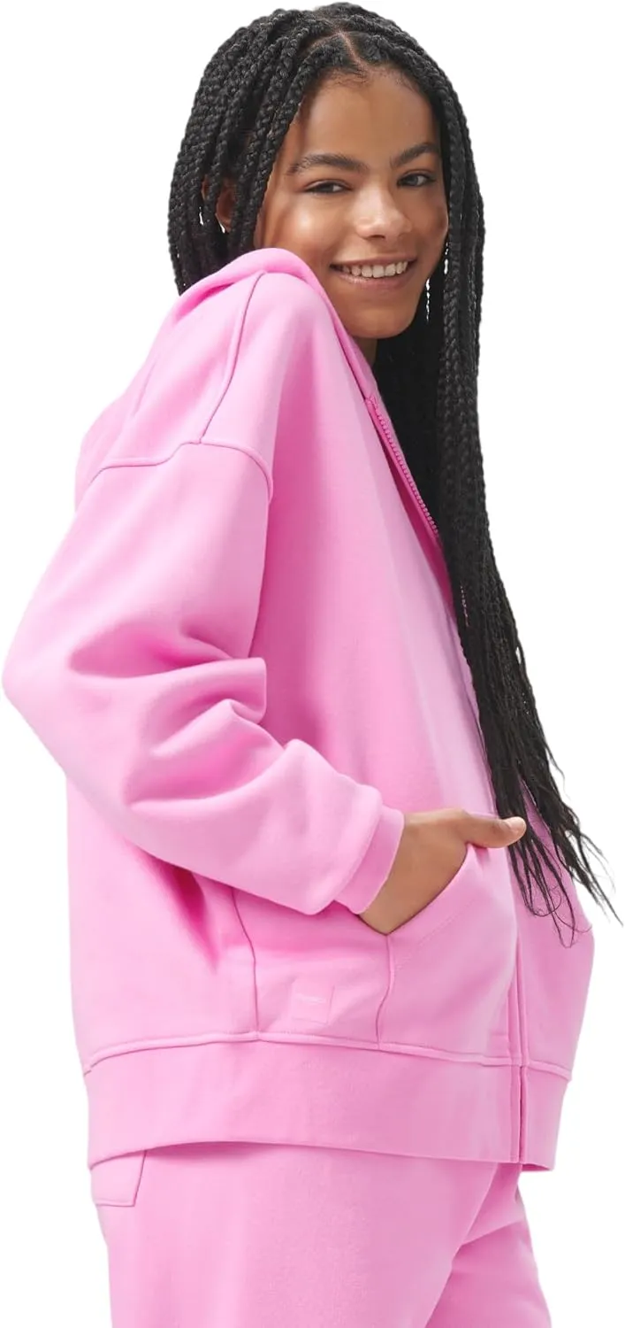 florence by mills Women's Cozy Crush Oversized Zip Hoodie