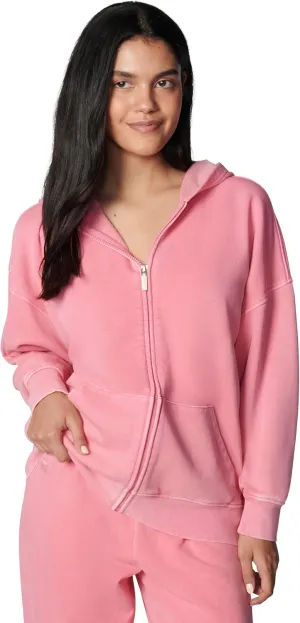 florence by mills Women's Cozy Crush Slouchy Sleeve Oversized Zip Hoodie