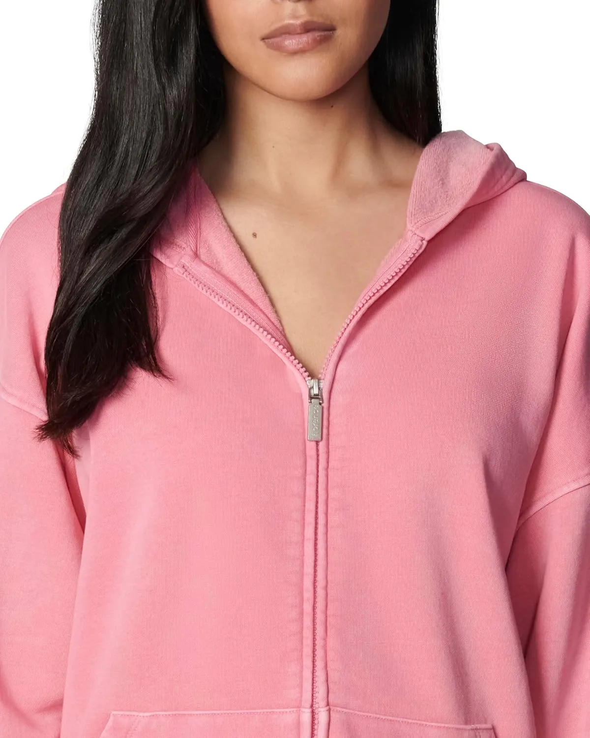 florence by mills Women's Cozy Crush Slouchy Sleeve Oversized Zip Hoodie