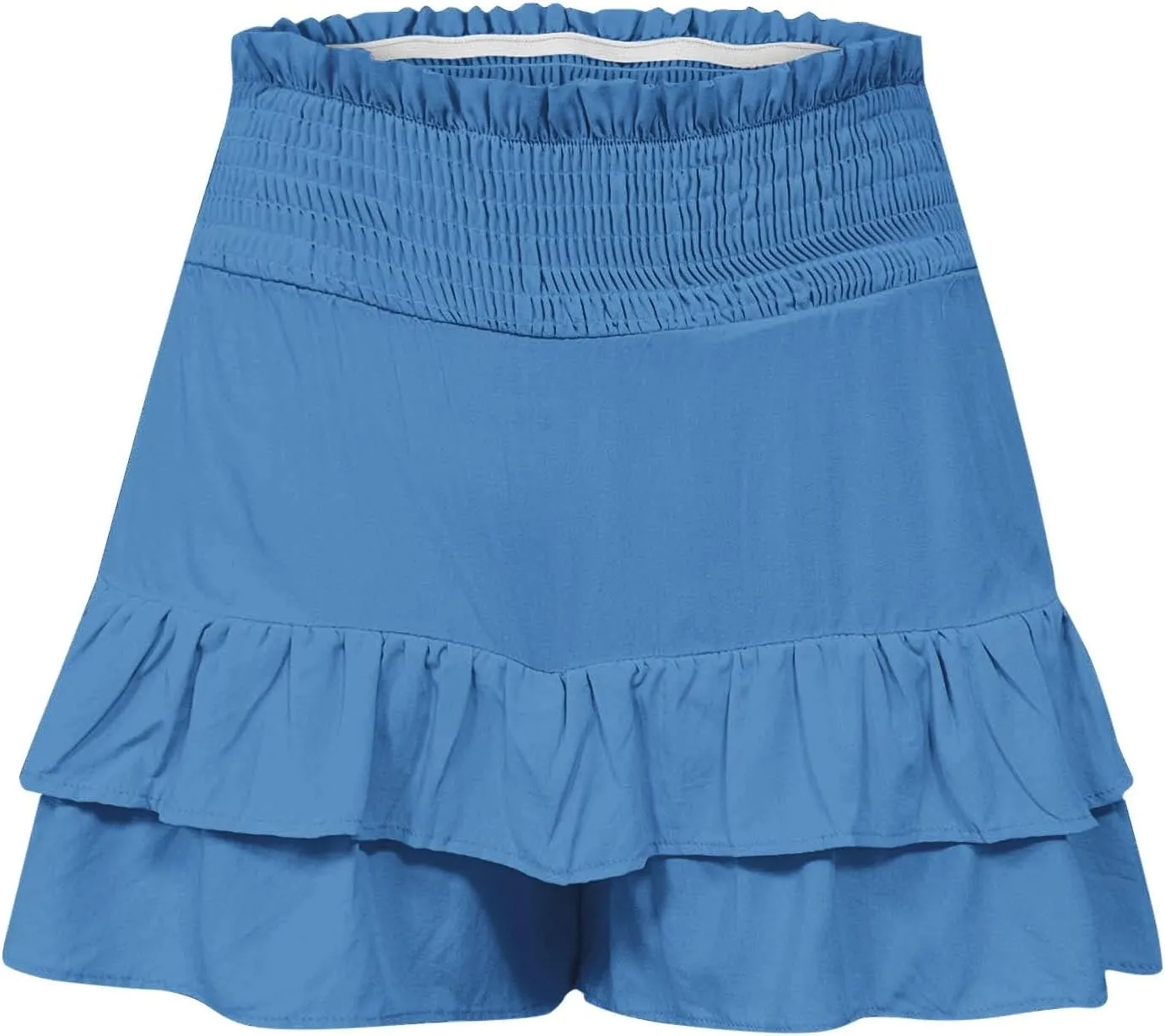 Flowy Shorts for Women Casual Boho Floral Skorts Ruffle Mini Skirts Running Tennis Butterfly Shorts Skorts Shorts