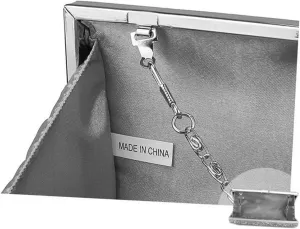 GALPADA Dazzling Evening Bag Rhinestone Crossbody Bag Purses for Weddings Purses for Women Evening Bags for