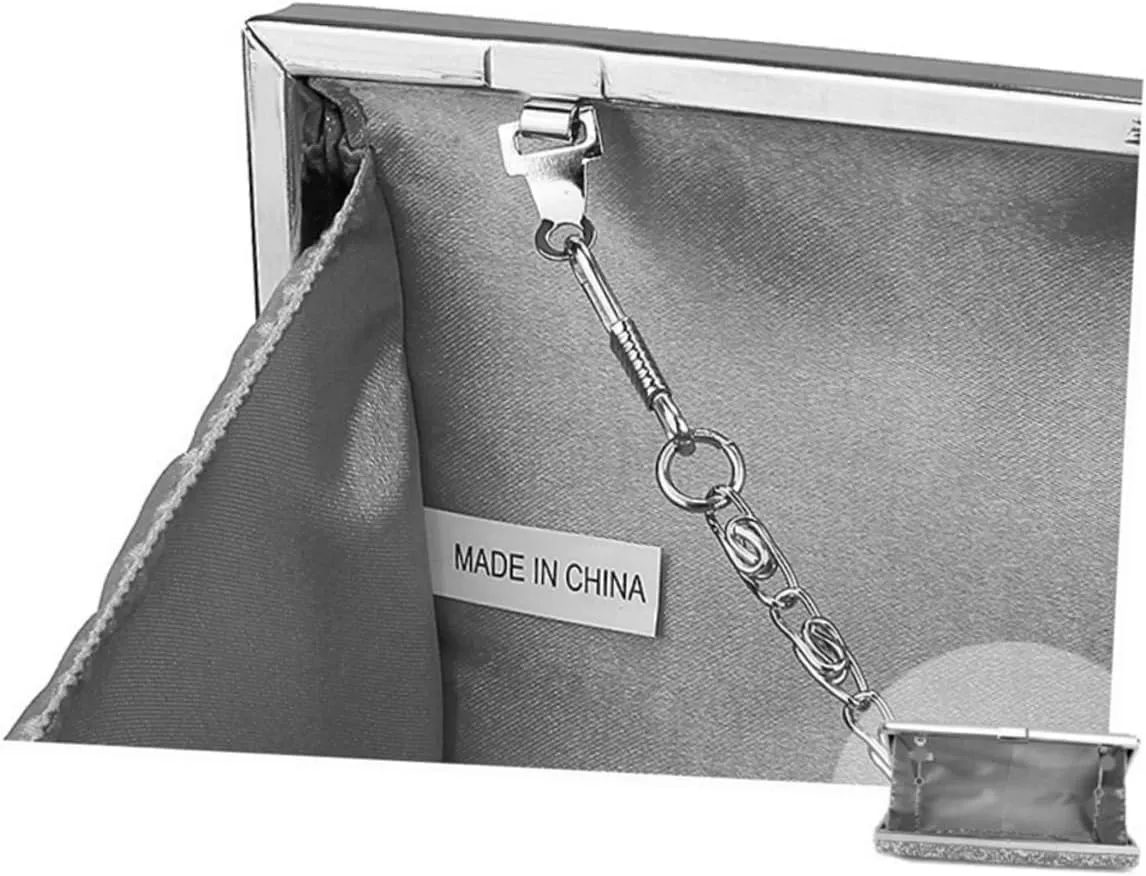 GALPADA Dazzling Evening Bag Rhinestone Crossbody Bag Purses for Weddings Purses for Women Evening Bags for