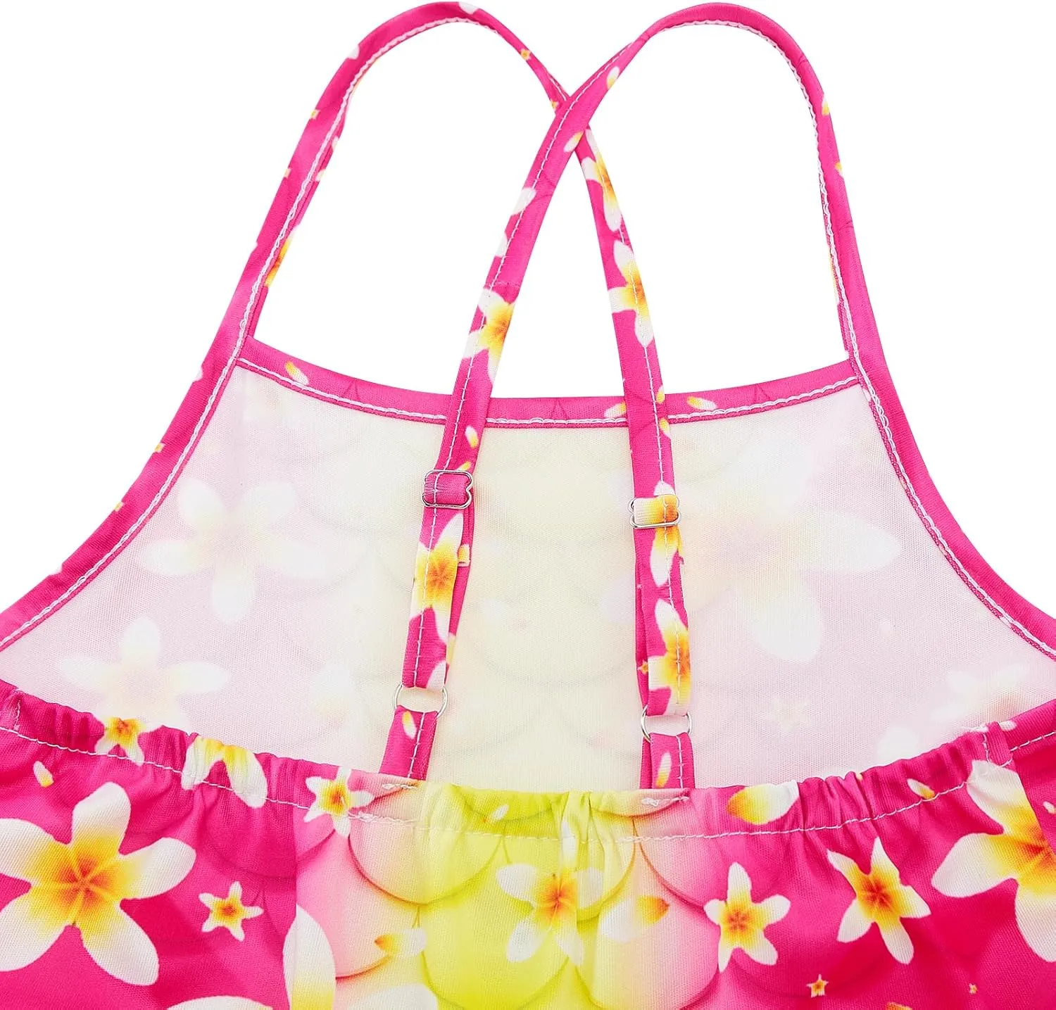 Girls Summer Sundress Adjustable Strap Cami Dress Spaghetti Strap Dresses Size 4-13
