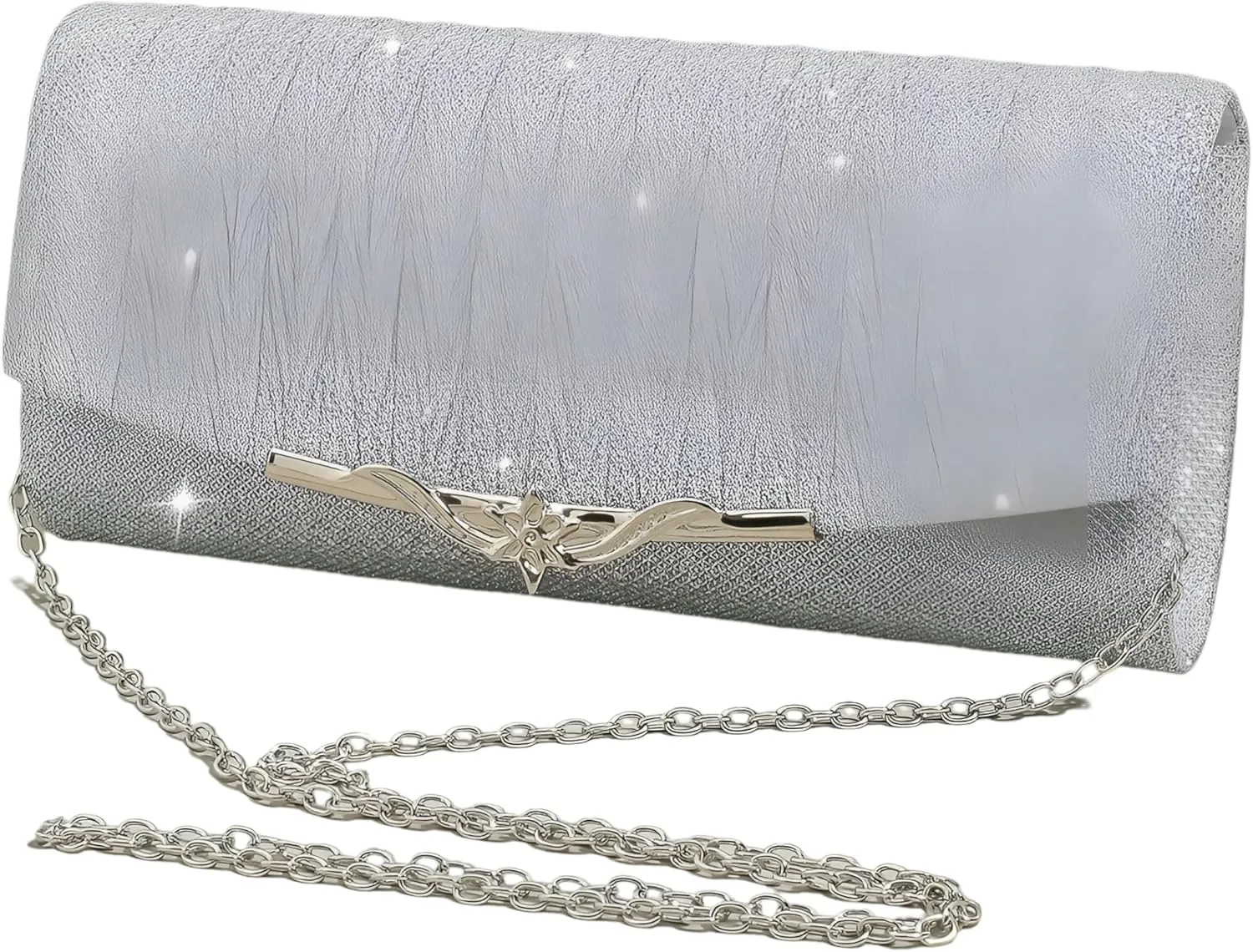 Glitter Clutch Purse  Sparkling Evening Bags for Formal Parties, Bridal Weddings & Proms