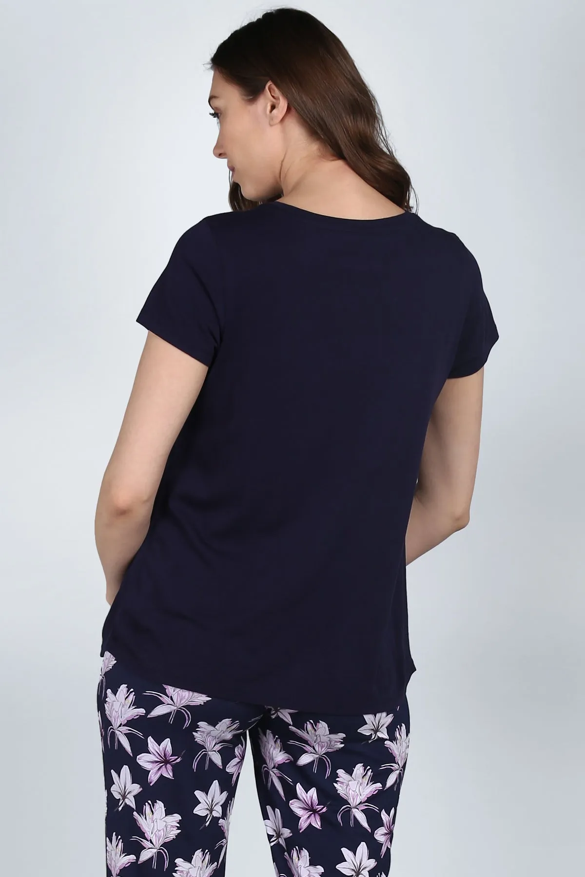 Happy Blossoms Capri Set