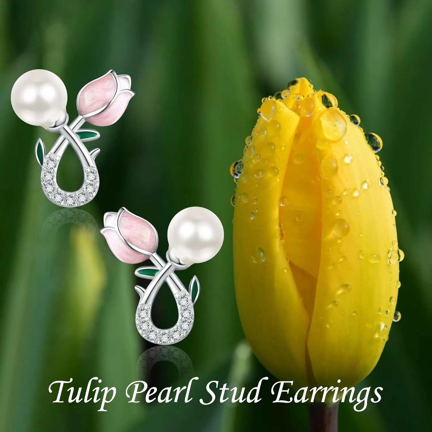 Horse/Sloth/Chicken/Mermaid/Pumpkin/Pearl/Tulip Christmas Earrings S925 Sterling Silver Animal Jewelry Gifts for Women Girls