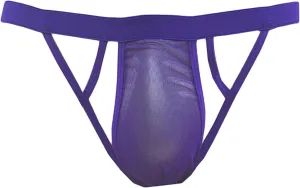 JEShifangjiusu Men Underwear Sexy Lace Thongs T Transparent Panties Breathable Pants Taste Pouch G-Strings Lace Briefs