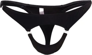 JEShifangjiusu Mens Ice Silk Thongs Underwear Bulge Pouch Briefs G-String See Through Sexy Low Rise T-Back Bikini Lingerie