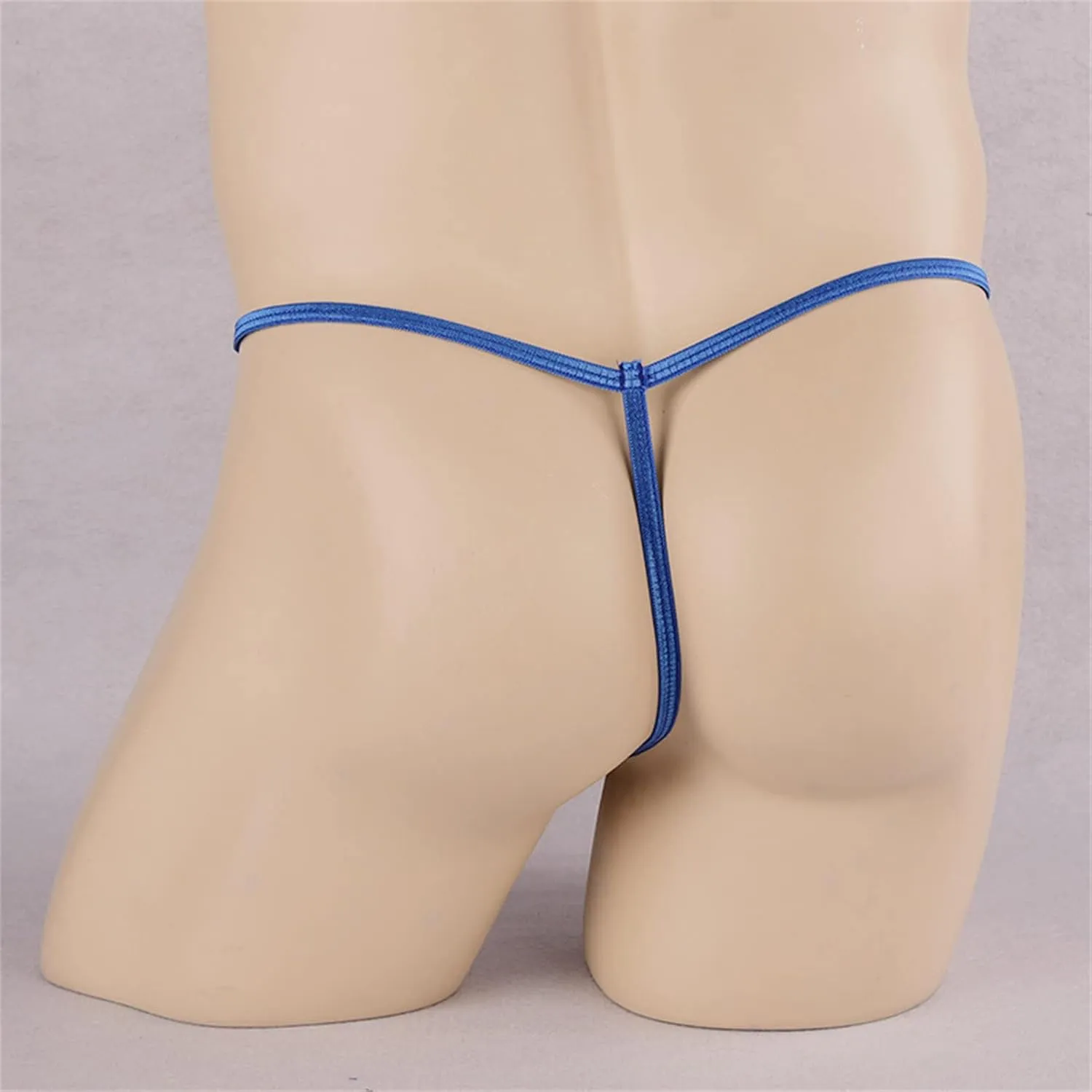 JEShifangjiusu Mens Stretch Bulge Pouch Bikini Briefs Underwear Underpants T-Back Tanga G-String Sexy Low Rise Bulge Thong