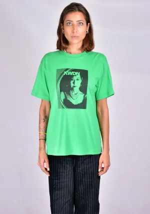 KWAIDAN EDITIONS AW20WT069W-CJM PRINT T-SHIRT GREEN