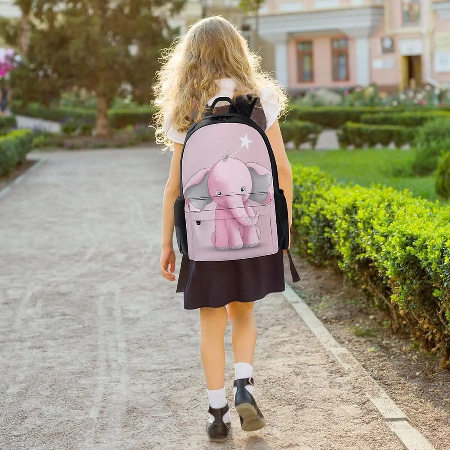 Laptop Backpack for Women Men Daypack Elephant Backpacks Computer Bag Travel Laptop Bag Casual Work Bag