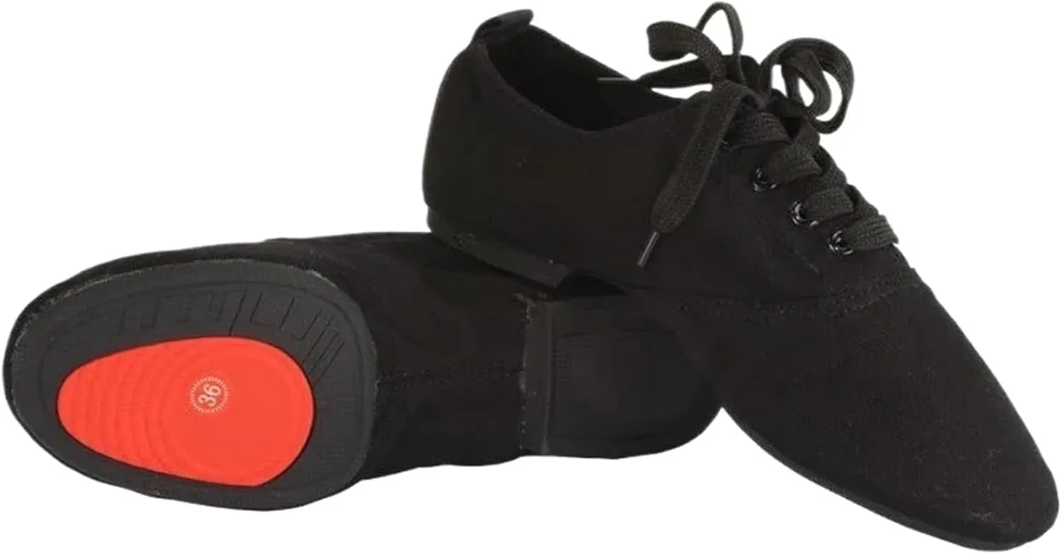 Latin Dance Shoes Men Children Ballet Shoes Kids' Canvas Ballet Shoes Women Men Dance Shoes Tango Latin Modern Jazz Dance Training Footwear