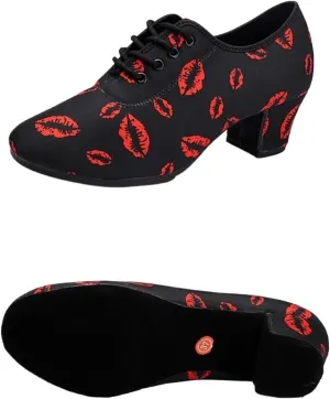 Latin Dance Shoes Men Soft Sole Unisex Dance Shoes for Men Women Girls Ballroom Dancing Modern Tango Jazz Performance Practise Salsa Shoes
