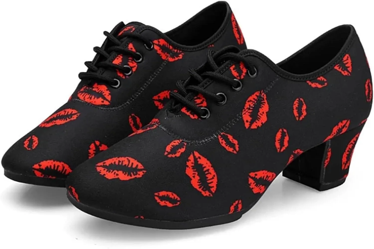Latin Dance Shoes Men Soft Sole Unisex Dance Shoes for Men Women Girls Ballroom Dancing Modern Tango Jazz Performance Practise Salsa Shoes