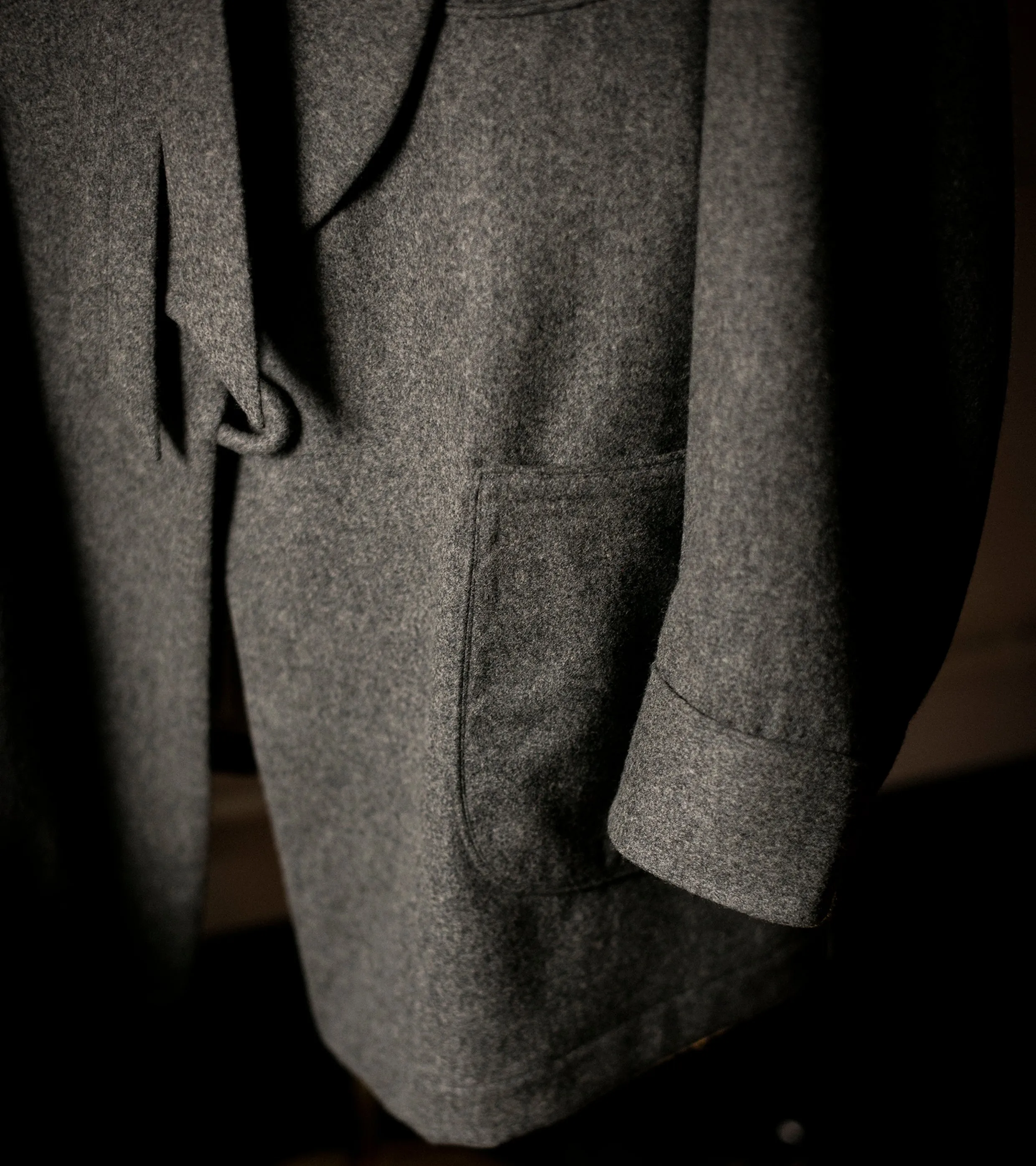 Made-to-Order Lounge Robe Grey