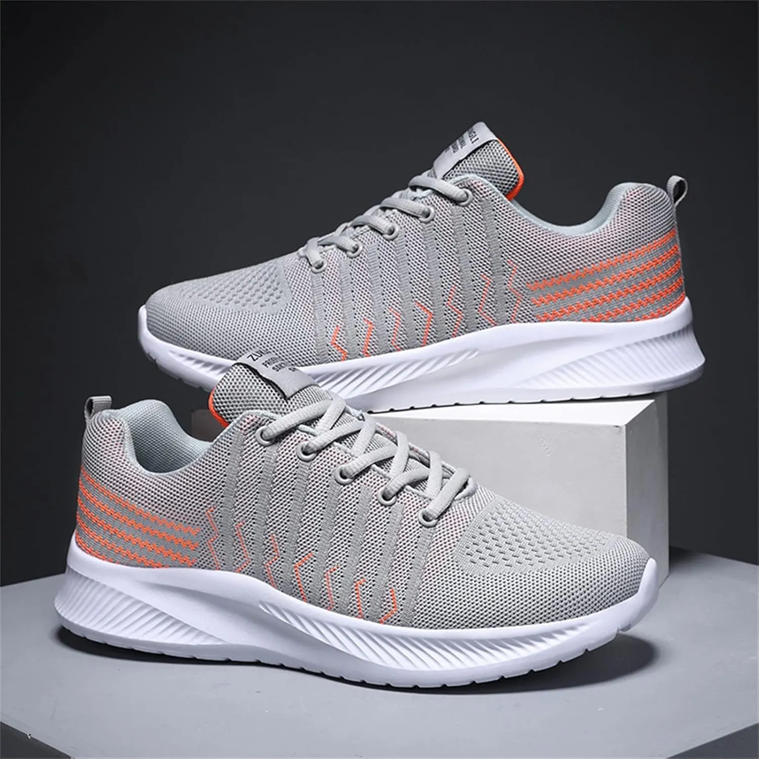 Men Mesh Lace Up Casual Shoes Comfortable Breathable Soft Sole Sneaker Insoles Men Shoes