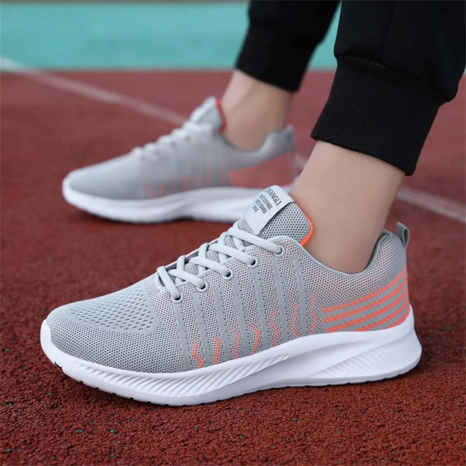 Men Mesh Lace Up Casual Shoes Comfortable Breathable Soft Sole Sneaker Insoles Men Shoes