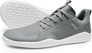 Men's Barefoot Zero Drop Shoes - Minimalist Workout Gym Sneakers for Deadlift Cross Training (Dark Grey, 10.5)