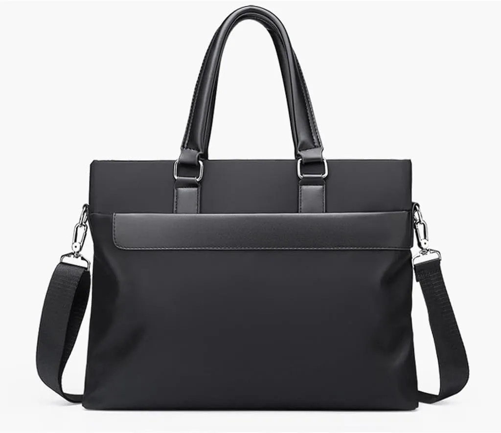 Men's Briefcase Luxury Leather Hand Tote Bag Office Male Shoulder Messenger Bag Fashion Man File Bag