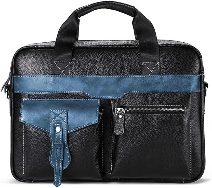 Men's Diagonal Cross Bag Business Handbag Shoulder Bag Business Bag Conference Computer Bag