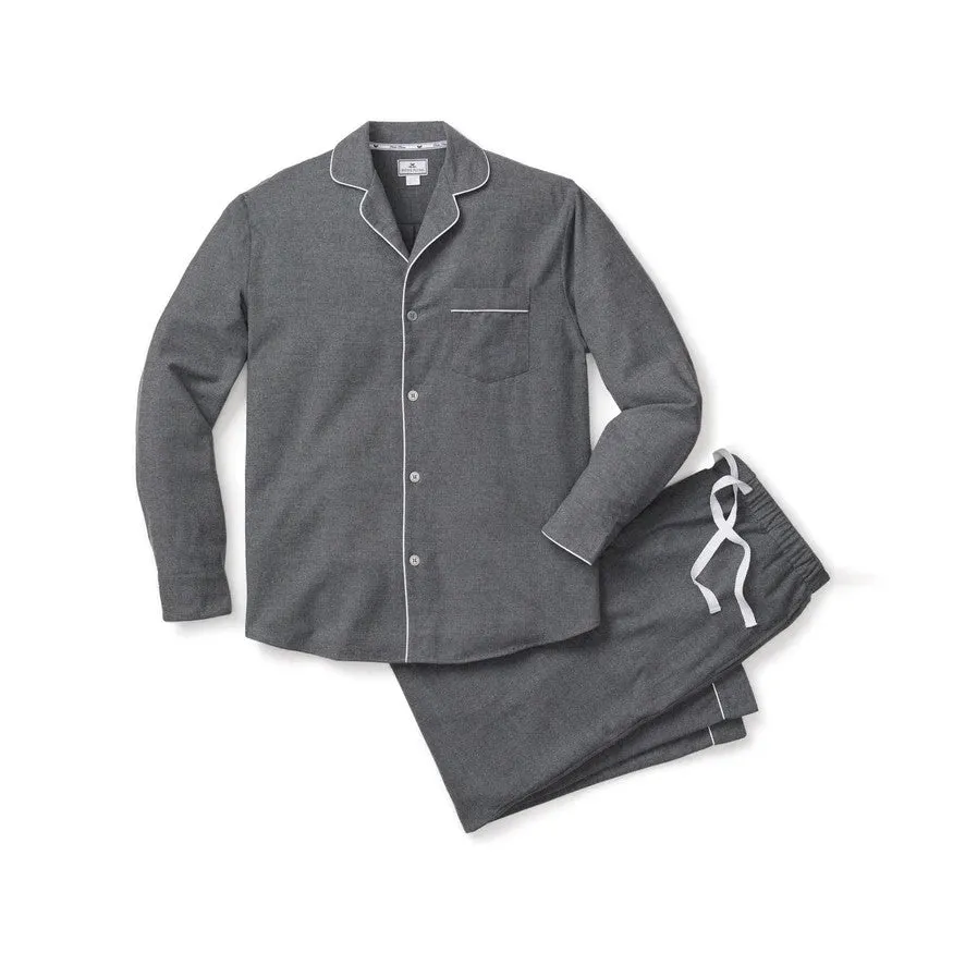 Men's Grey Flannel Pajama Set