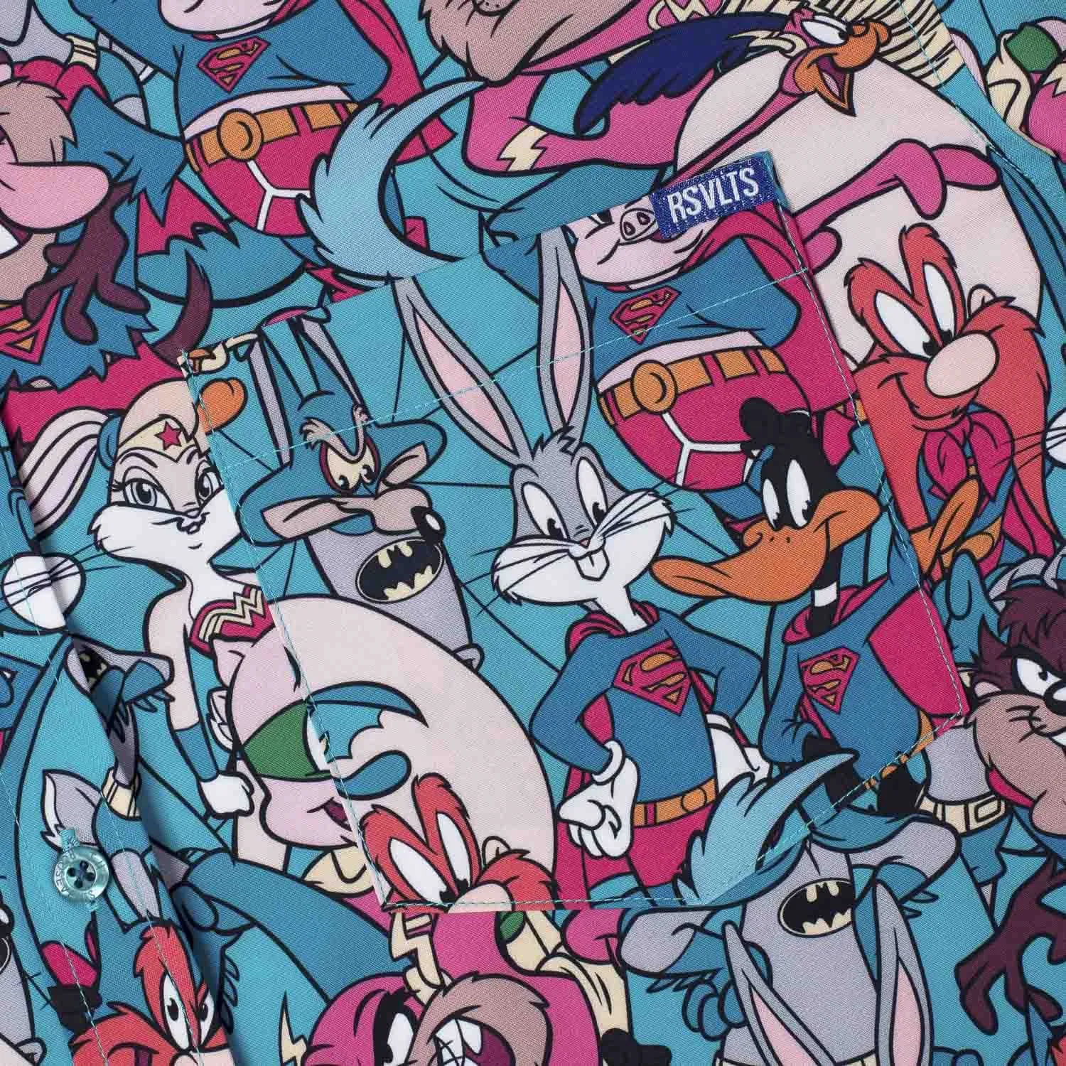 Men's RSVLTS | WB100 "Looney Tunes Heros" | Blue