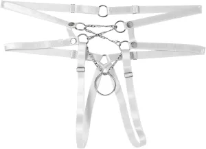 Men's Sexy Open Front Thong Underwear, O-Ring Linked Thong G-String Lingerie