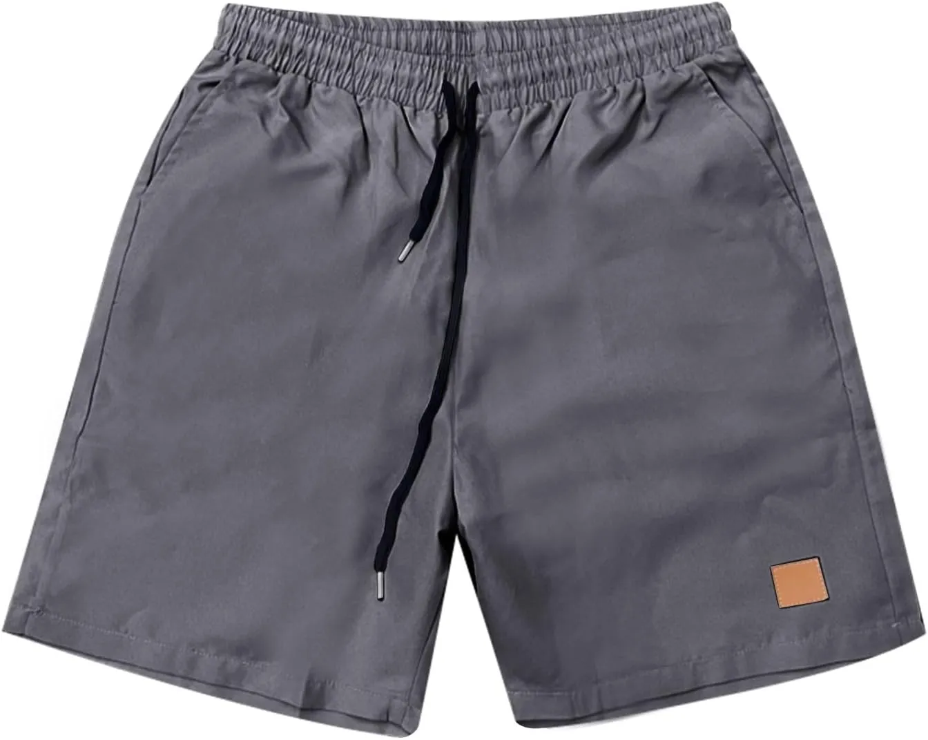Mens Shorts - Casual Drawstring Summer Beach Stretch Twill Chino Golf Shorts