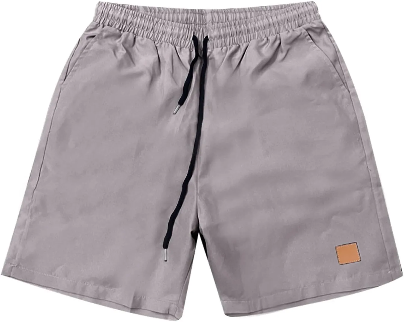 Mens Shorts - Casual Drawstring Summer Beach Stretch Twill Chino Golf Shorts
