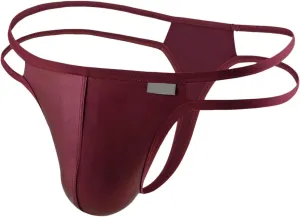 Men's Thong Swimwear Sexy G-String Briefs Underwear Swimsuit Mens String Bikini Briefs Underwear High Cut Panties