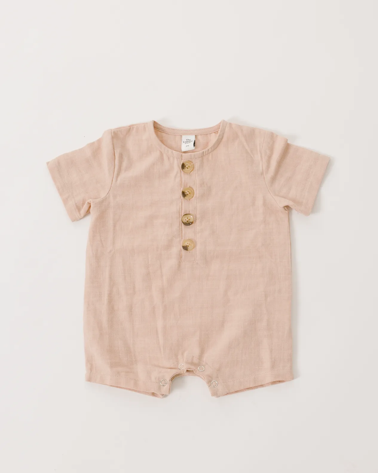 Mini Essentials Romper | Sand