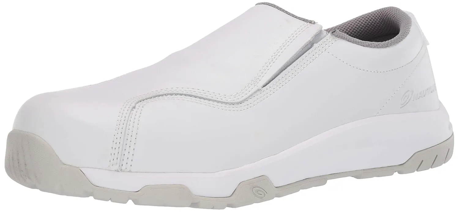 Nautilus Men's, White, Comp Toe, SD, Twin Gore Slip On (10.0 M)