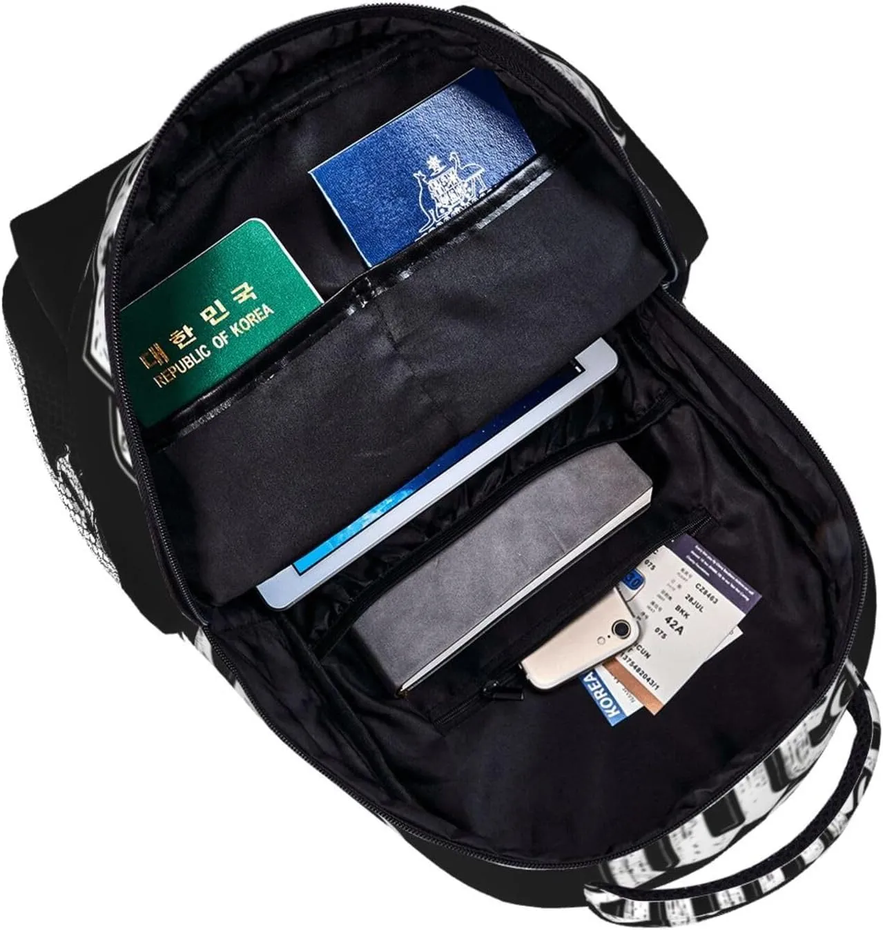 Not All Who Wander Are Lost Backpacks 15in Laptop Backpack Multipurpose Double Shoulder Bag For Men Women Gifts