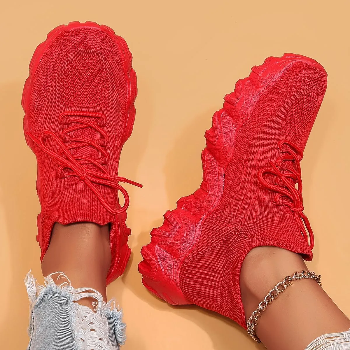 Nurse Babe Shoes,Women's Mesh Orthopedic Sneakers,Orthopedic Shoes for Women,2025 Breathable Mesh Casual Footwear Running Walking Sneakers with Arch Support Soft Summer Wide Diabetic Footwear Sneaker