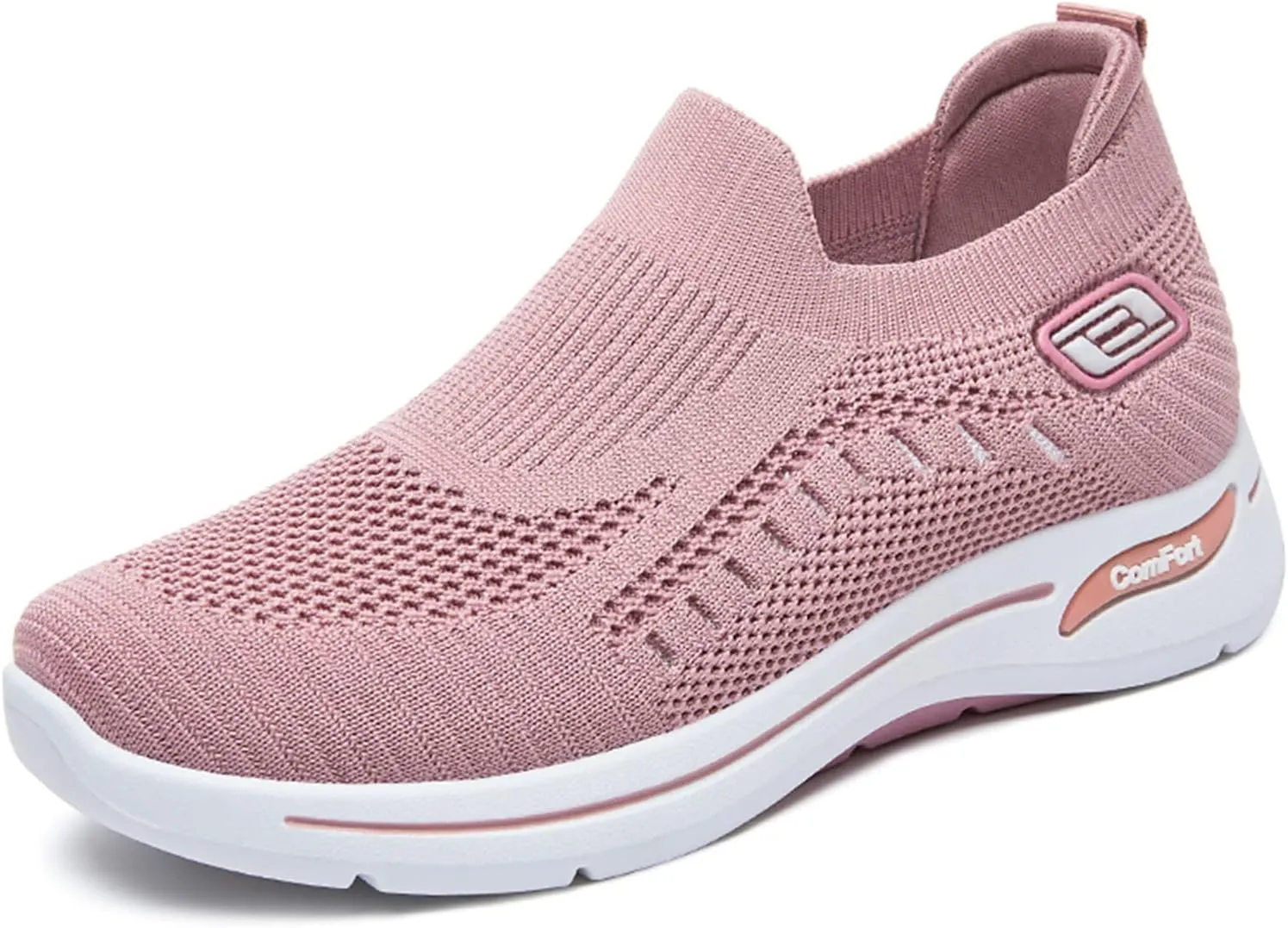 Orthopedic Shoes for Women Breathable Mesh Lightweight Mesh Casual Fashion Sneakers Wide Slip-on Tennis Shoes