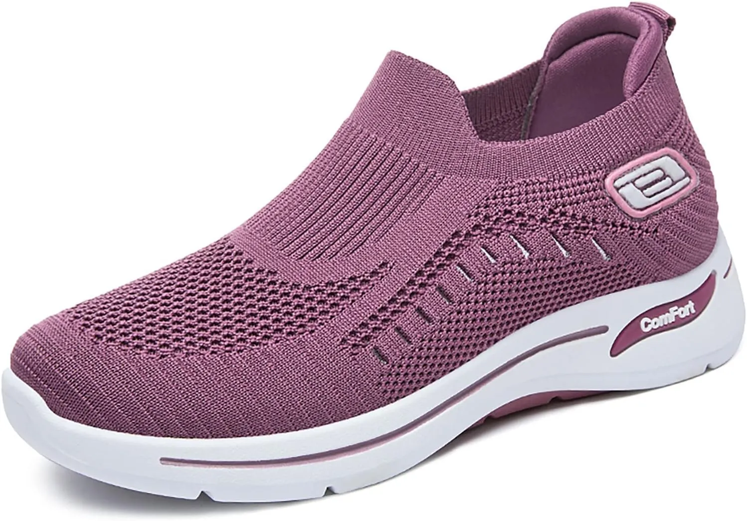 Orthopedic Shoes for Women Breathable Mesh Lightweight Mesh Casual Fashion Sneakers Wide Slip-on Tennis Shoes