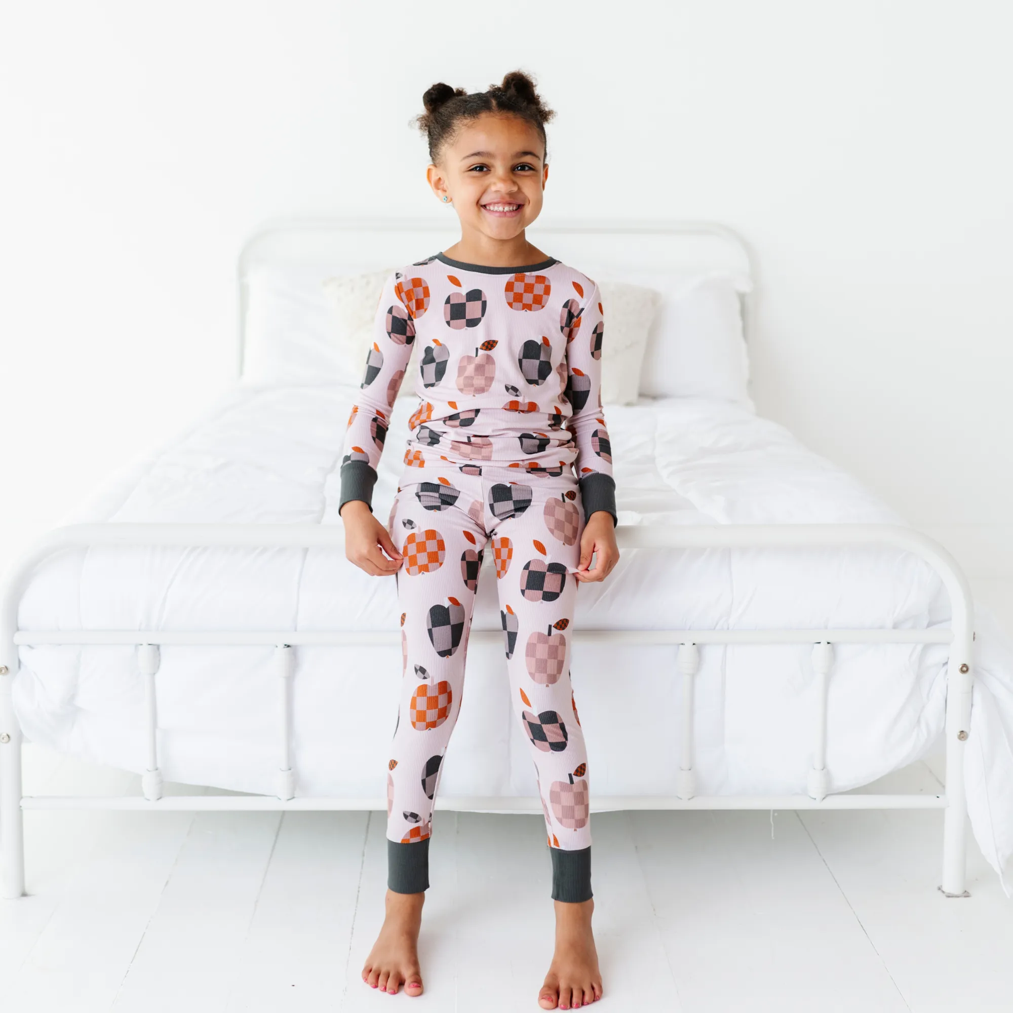 Plaid to Meet You Ribbed Toddler/Big Kid Pajamas
