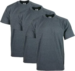 Pro Club Men's 3-Pack Heavyweight Cotton Short Sleeve Crew Neck T-Shirt