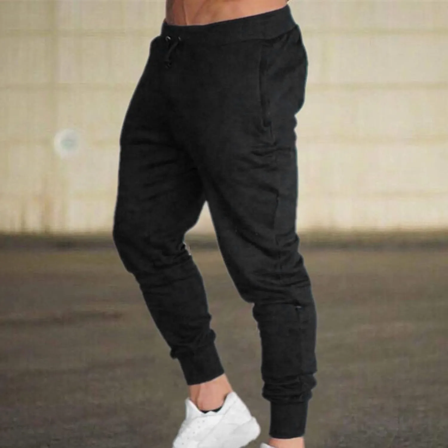 sdbrld Sweatpants For Men Men's Joggers Pants Fashion Athletic Drawstring Pocket Cargo Pants Hiking Outdoor Track Sweatpants