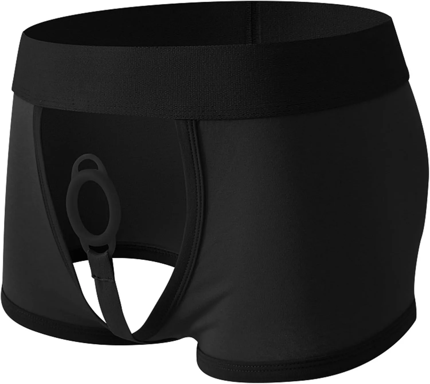Sexy Open Front Underwear Boxer Briefs Hollow Pouch Trunks Underwear Cut Out Bikini Trunks Men's Undie 2025