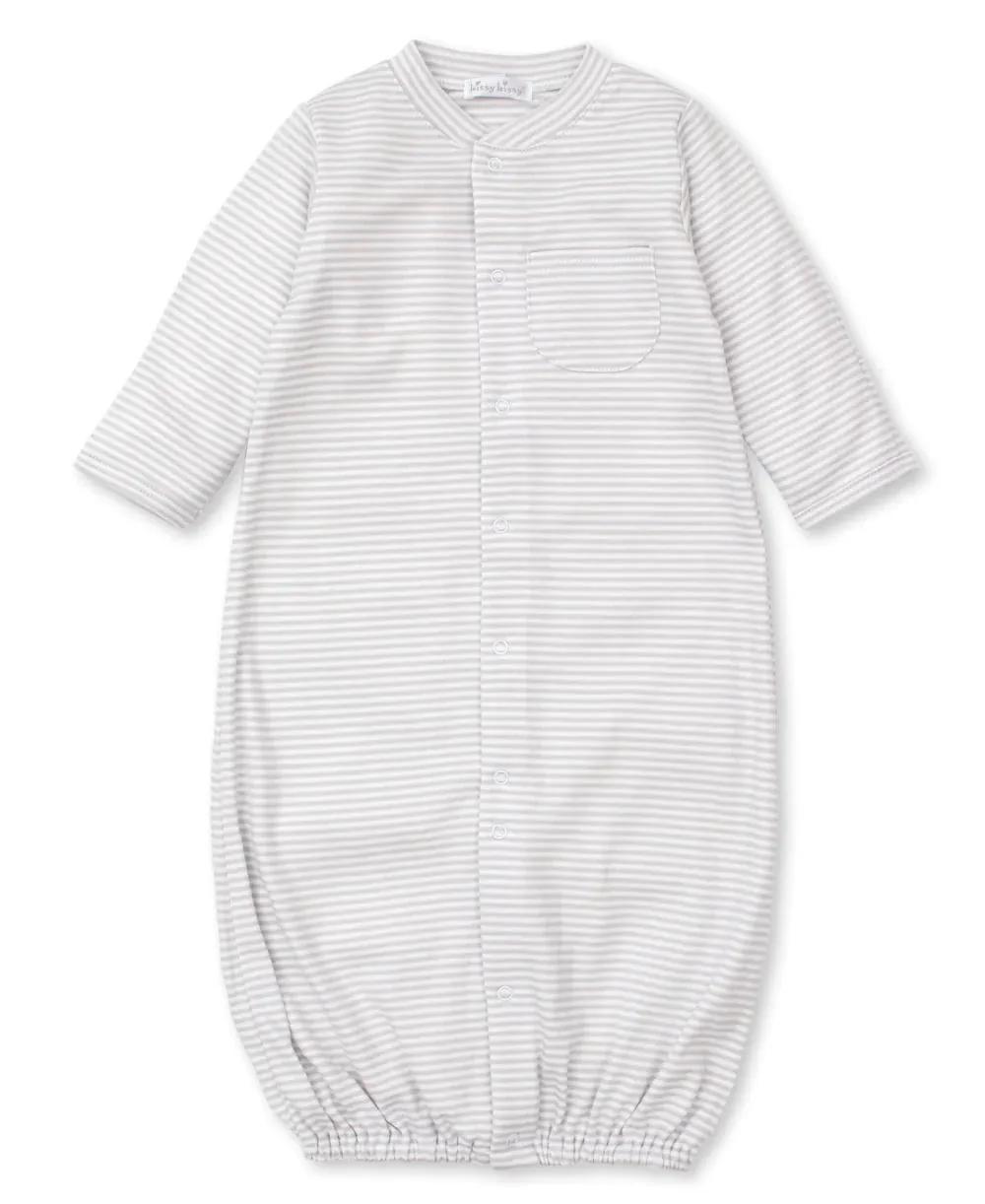 Simple Stripes Convertible Gown