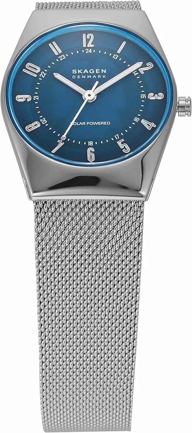 Skagen Grenen Lille Women's Watch with Stainless Steel Mesh or Leather Band