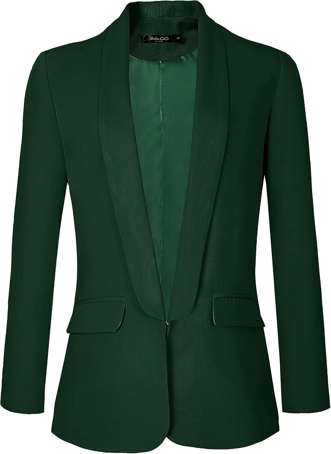 Urban CoCo Women's Office Blazer Jacket Open Front Womens Blazers for Work Professional