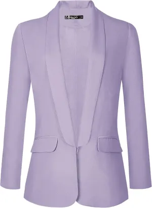 Urban CoCo Women's Office Blazer Jacket Open Front Womens Blazers for Work Professional