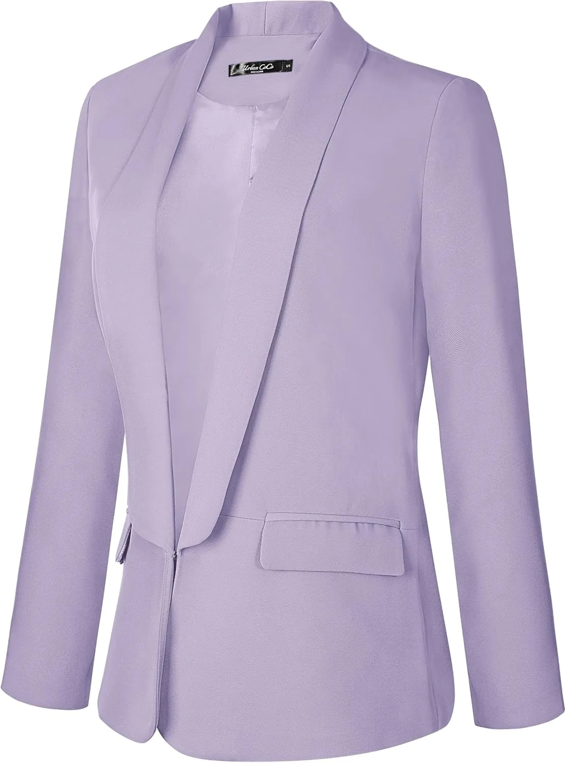 Urban CoCo Women's Office Blazer Jacket Open Front Womens Blazers for Work Professional