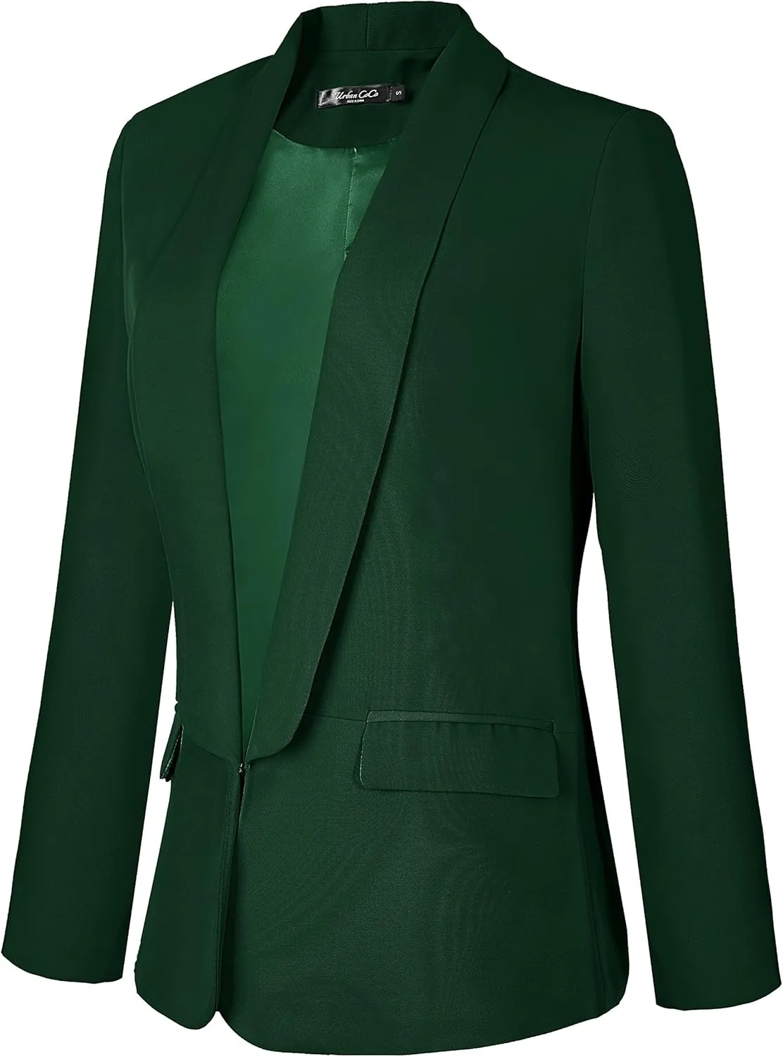 Urban CoCo Women's Office Blazer Jacket Open Front Womens Blazers for Work Professional